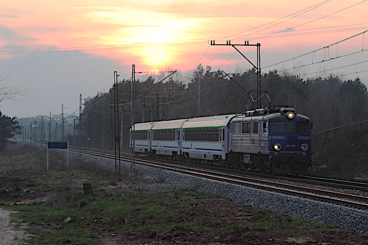 EP07 397 PKP Intercity