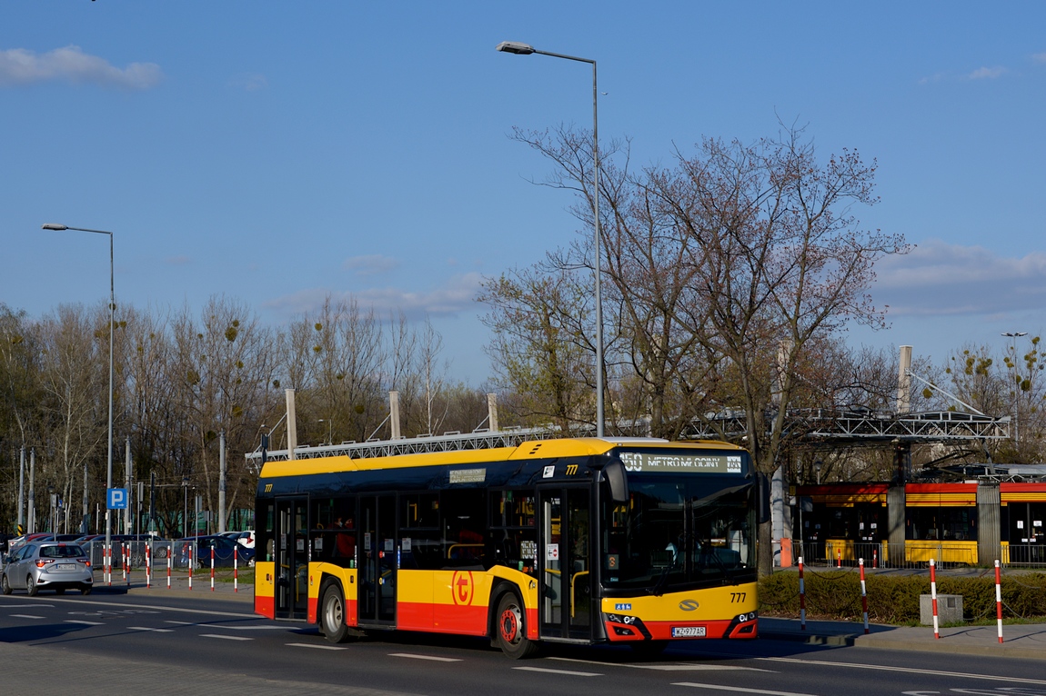 Solaris Urbino 12 777 Komunikacja Miejska �omianki - Kie�pin
