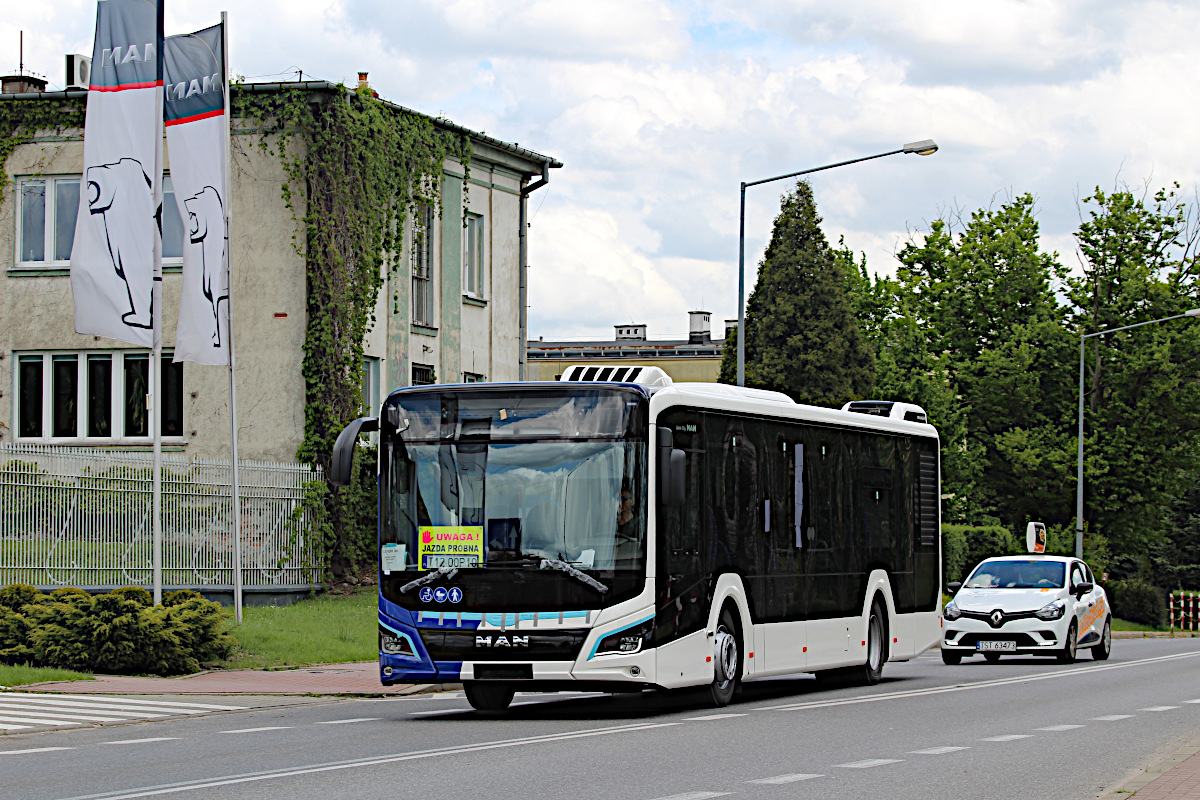 MAN Lions City 12C Efficient Hybrid T12 00P10 Saarbahn GmbH - Saarbrcken