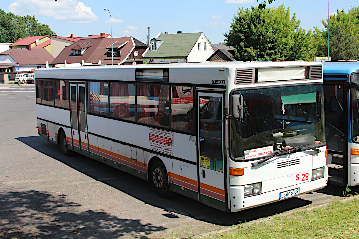 Mercedes O407 LSW 16339 Garden Service Jacek Przybysz - �widnik