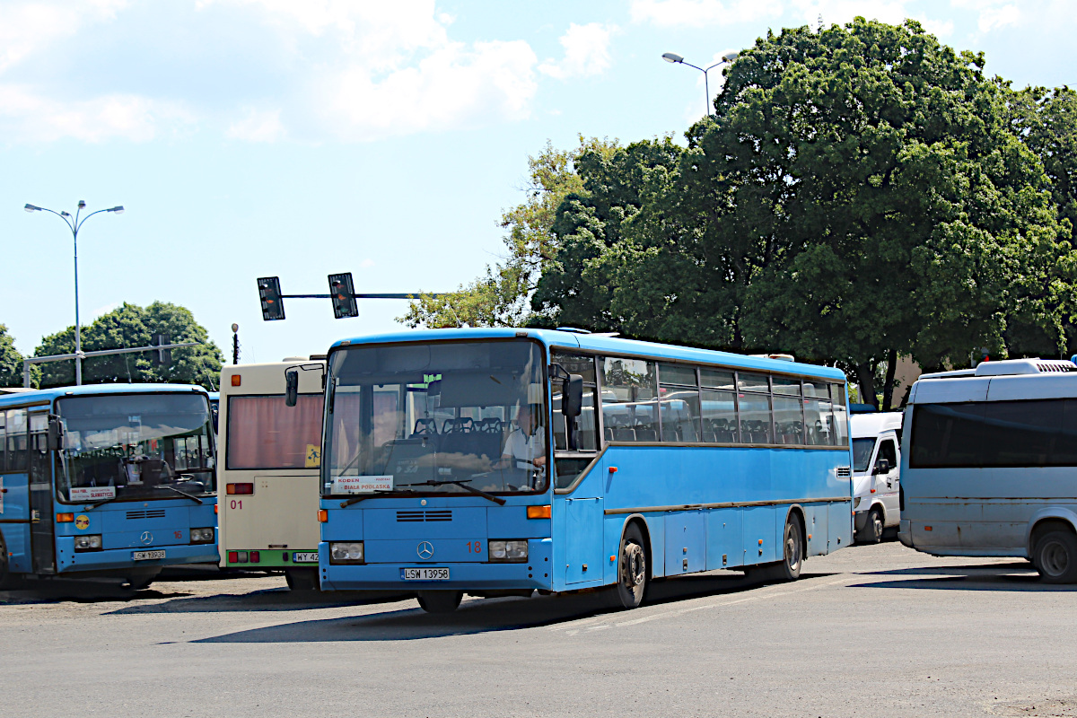 Mercedes O408 LSW 13958 Garden Service Jacek Przybysz - �widnik