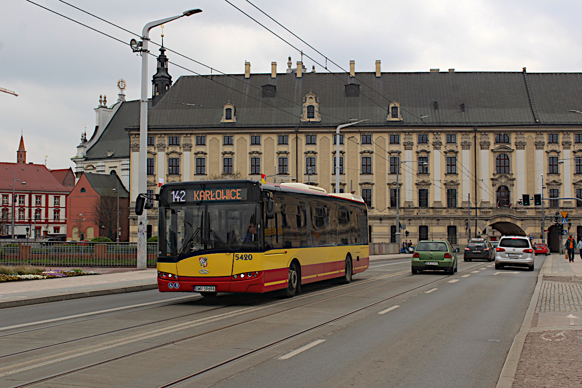 Solaris Urbino 12 5420 MPK Wroc�aw