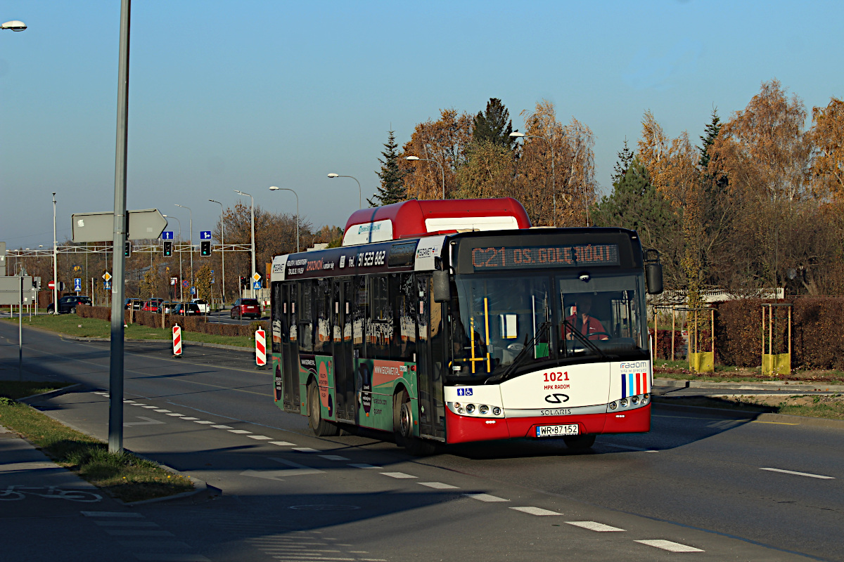 Solaris Urbino 12 CNG 1021 MPK Radom