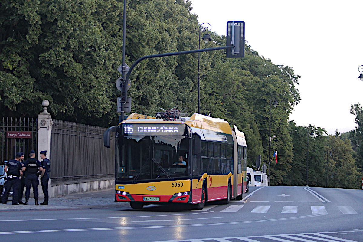 Solaris Urbino 18 electric 5969 MZA Warszawa