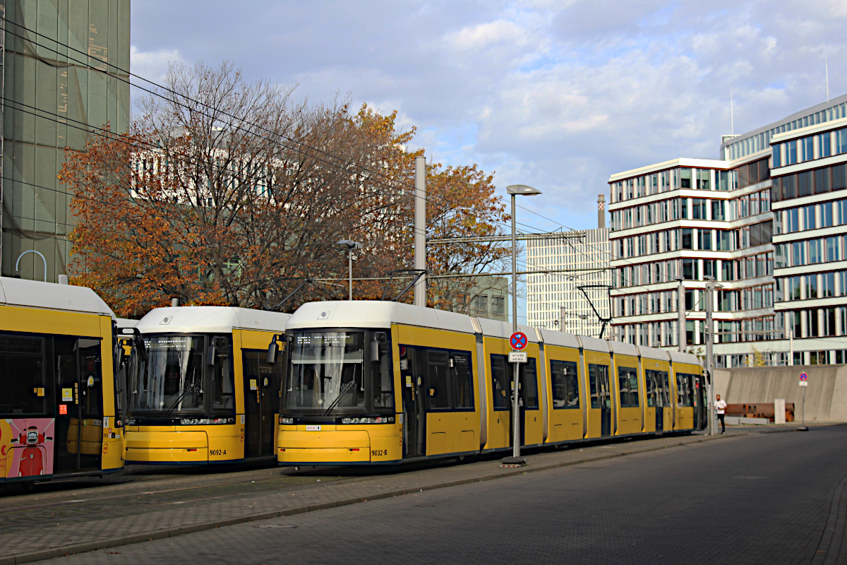 Bombardier Flexity Berlin ZRL 9032 Berliner Verkehrsbetriebe A�R BVG