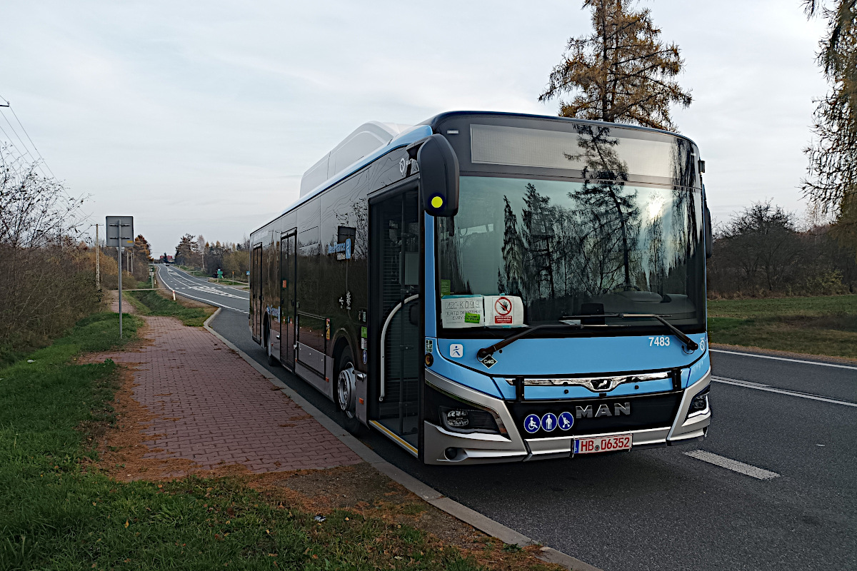 MAN Lions City 12G Efficient Hybrid 7483 R�gie Autonome des Transports Parisiens RATP Paris