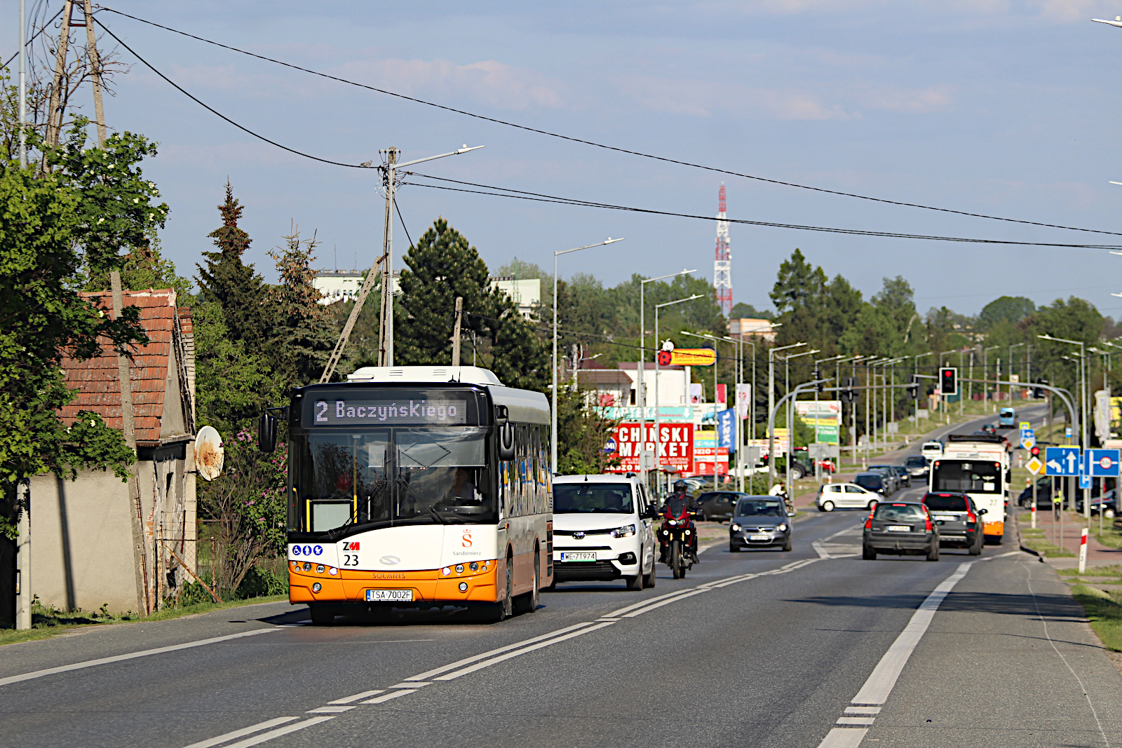Solaris Urbino 8,9 LE 23 Zak�ad Komunikacji Miejskiej w Sandomierzu