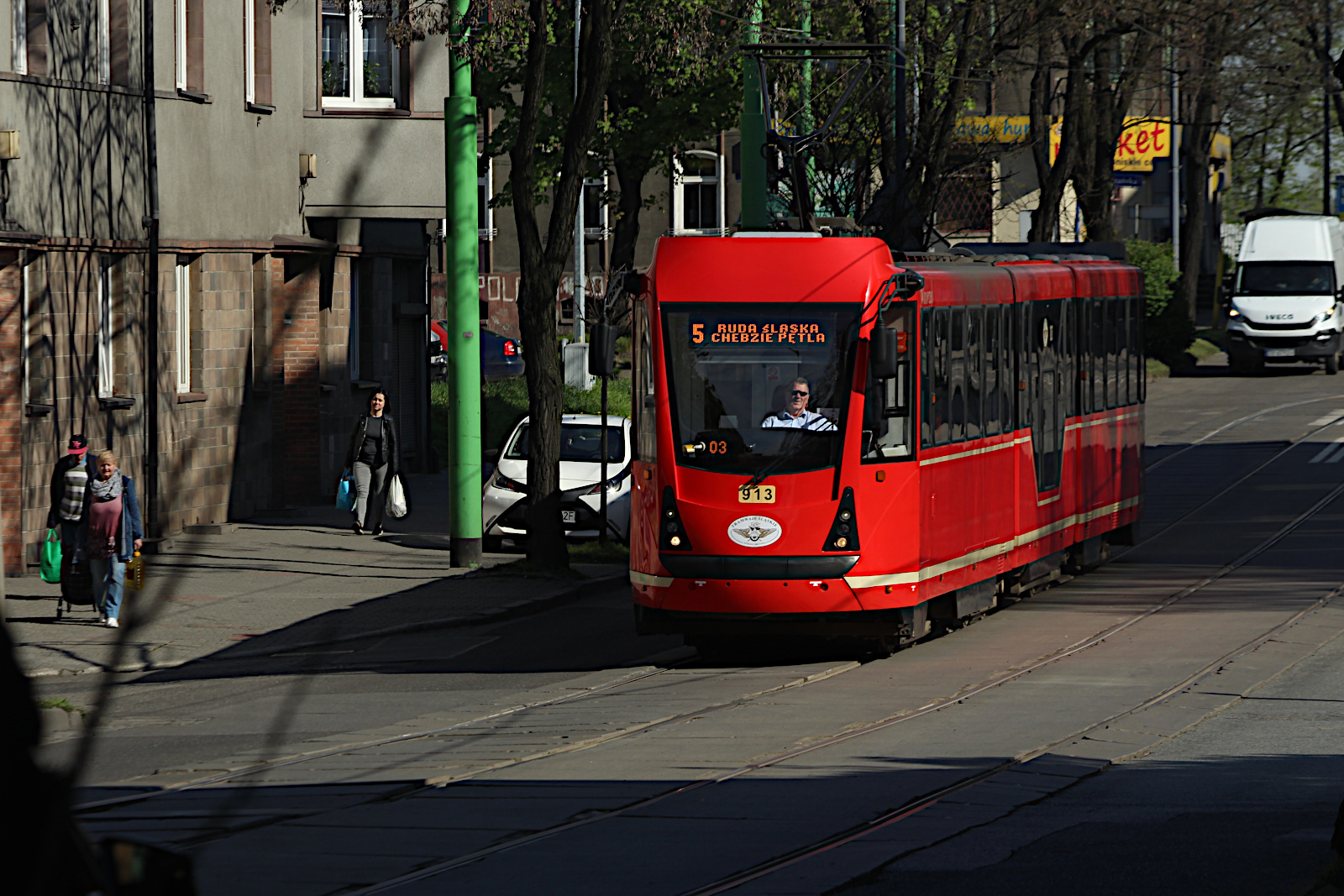 Duewag/T� Ptm 913 Tramwaje �l�skie S.A. - Chorz�w