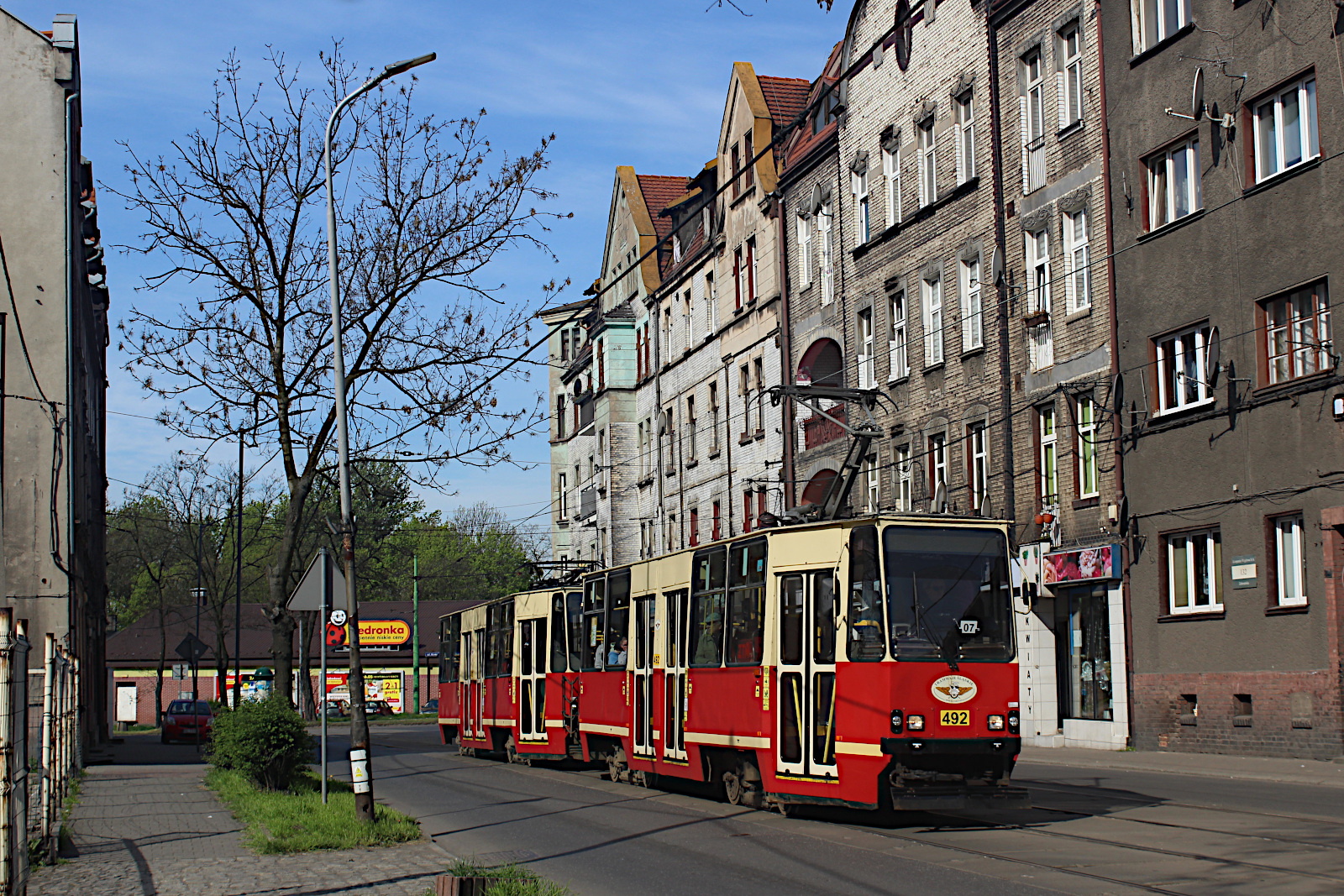 Konstal 105Na 492 Tramwaje �l�skie S.A. - Chorz�w