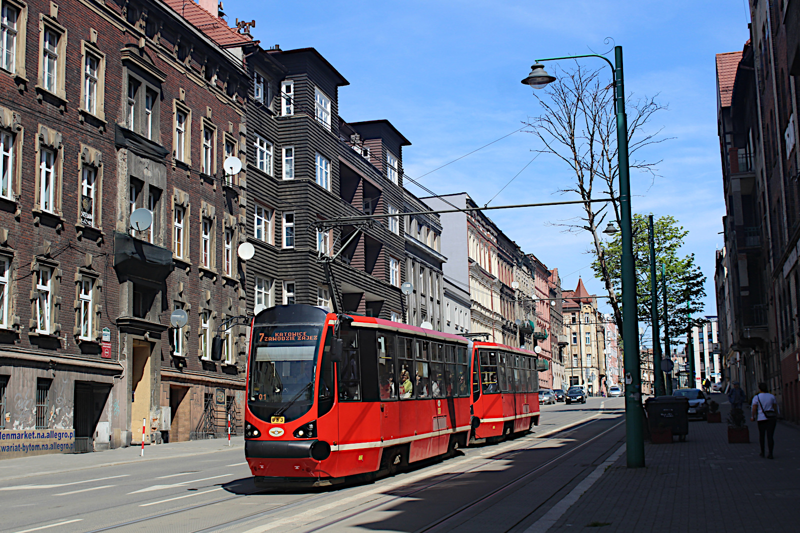 Konstal/T� 105N-AC 653 Tramwaje �l�skie S.A. - Chorz�w