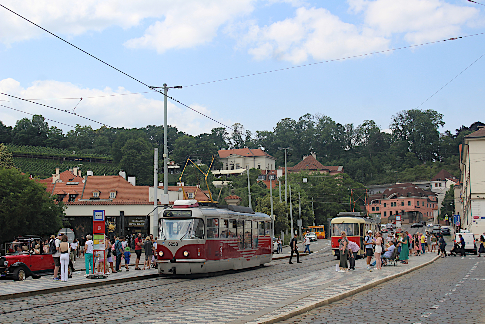 Tatra T3R.PLF 8258 Dopravn� podnik hlavn�ho m�sta Prahy