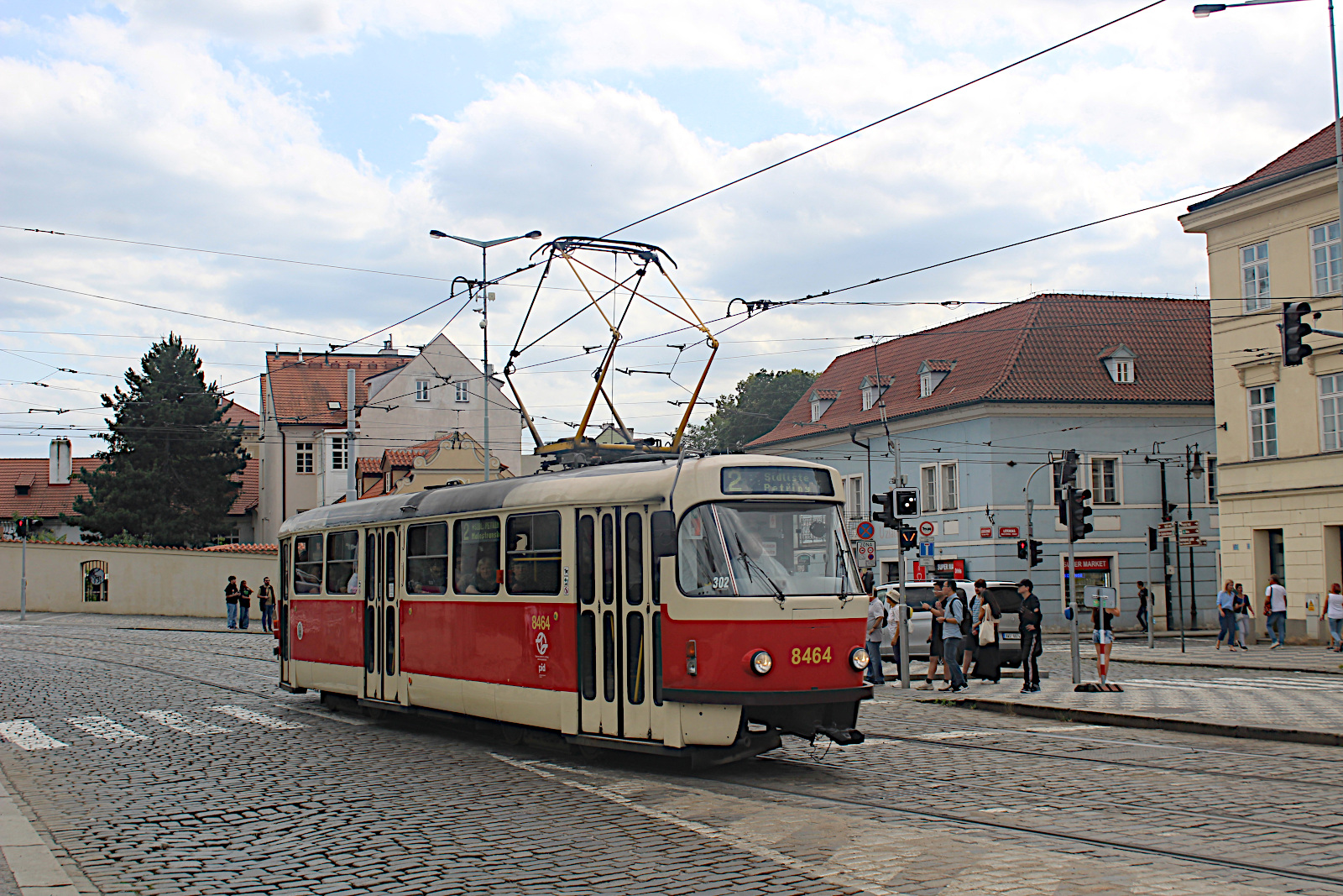 Tatra T3R.P 8464 Dopravn� podnik hlavn�ho m�sta Prahy