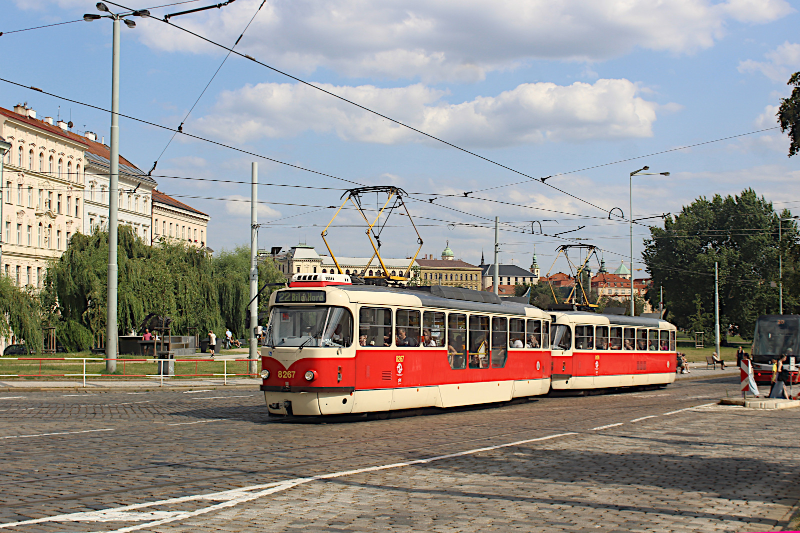 Tatra T3R.PLF 8267 Dopravn� podnik hlavn�ho m�sta Prahy