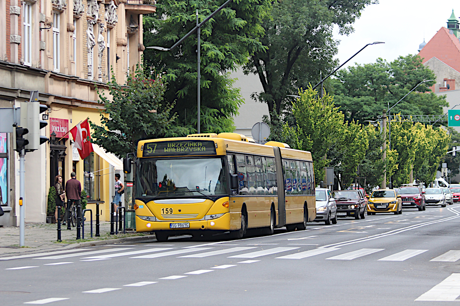 Scania CN280UA 6x2/2 EB 159 PKM Gliwice