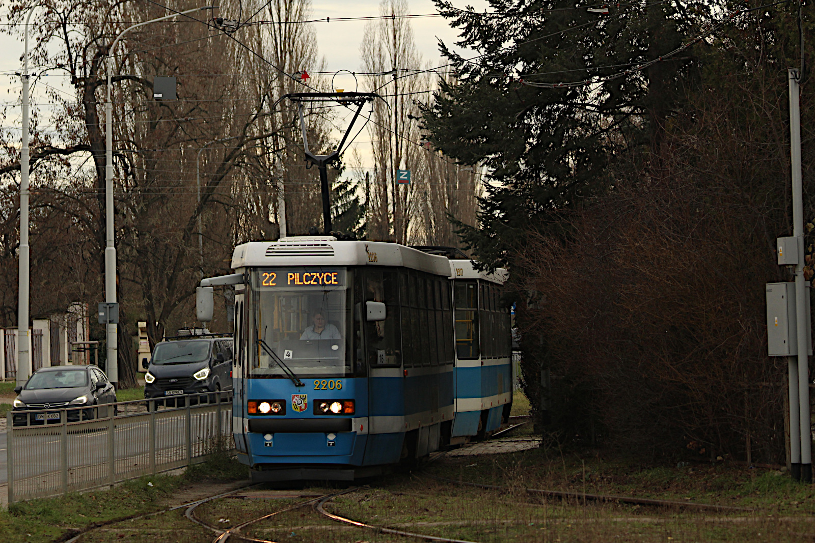 Konstal 105NWr 2206 MPK Wroc�aw