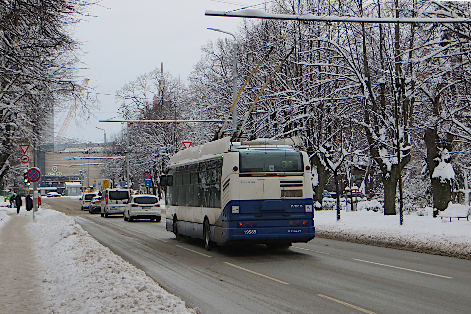 �koda 24Tr Irisbus 19585 RP SIA Rīgas satiksme