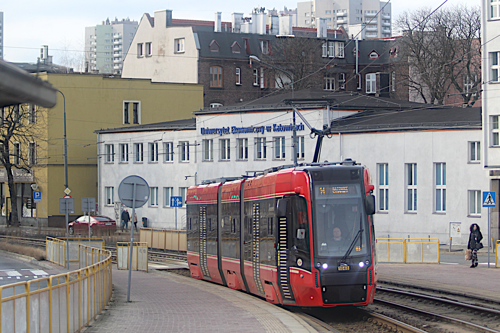 Pesa 2017N 1048 Tramwaje �l�skie S.A. - Chorz�w