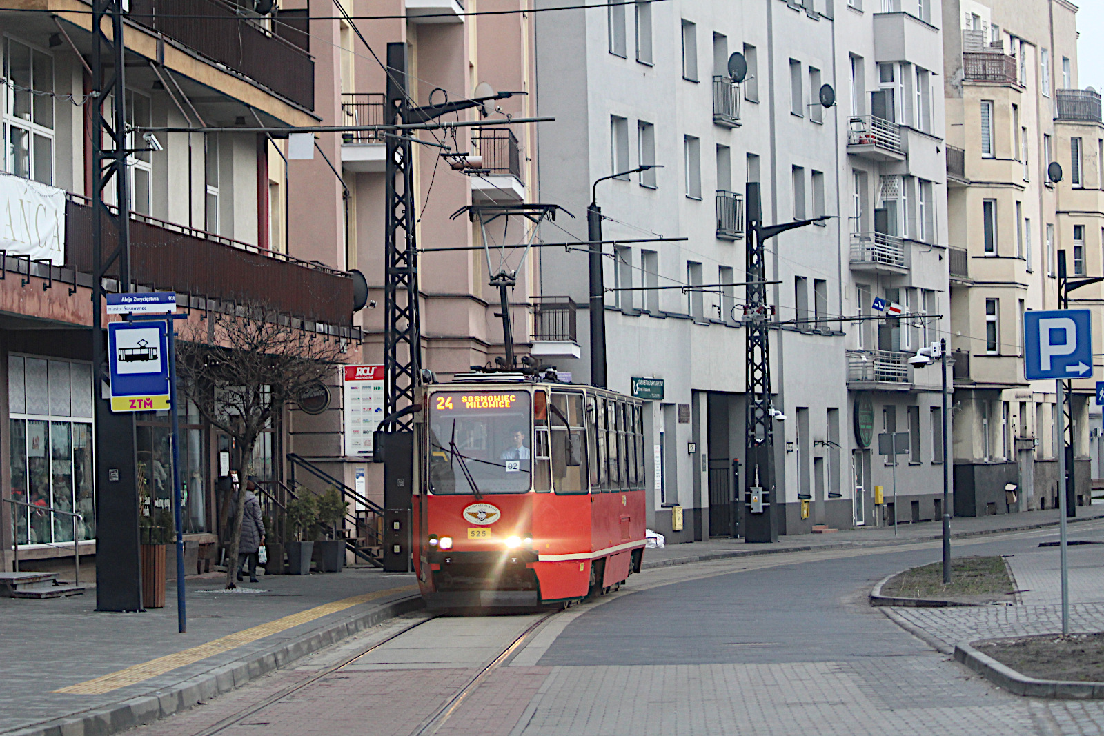 Konstal 105Na 525 Tramwaje �l�skie S.A. - Chorz�w