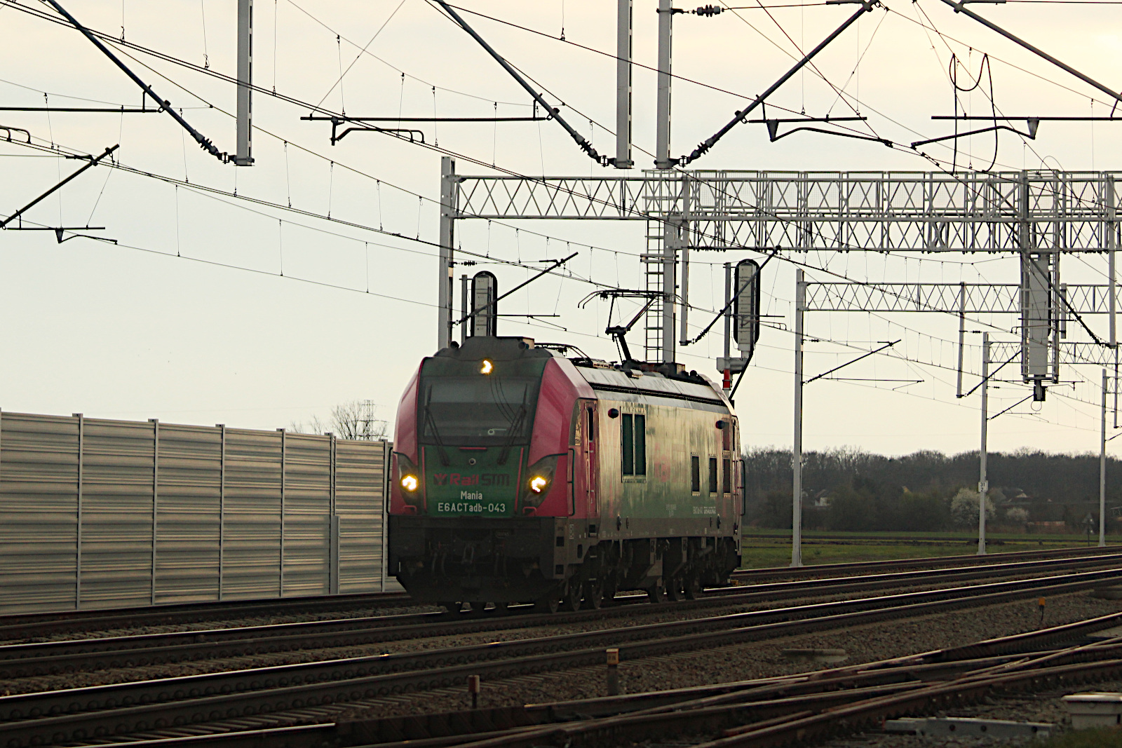 Newag E6ACTadb 043 Rail Capital Partners Polska