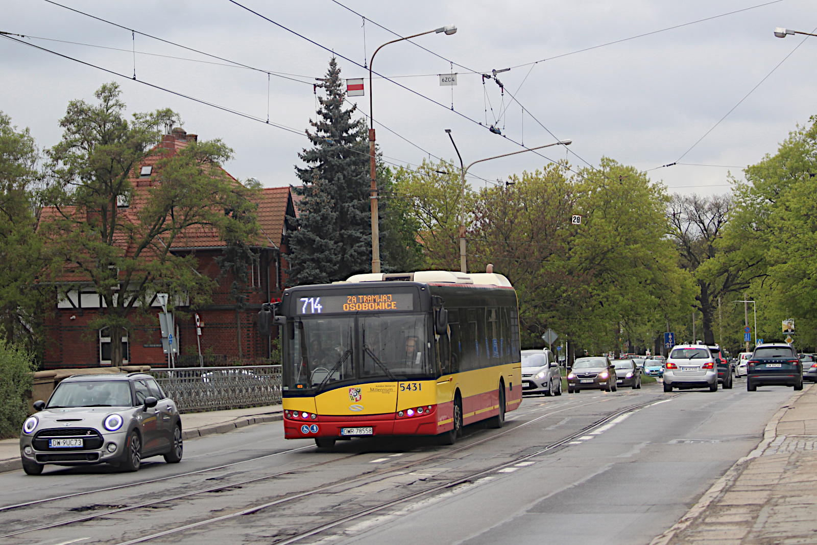 Solaris Urbino 12 5431 MPK Wroc�aw