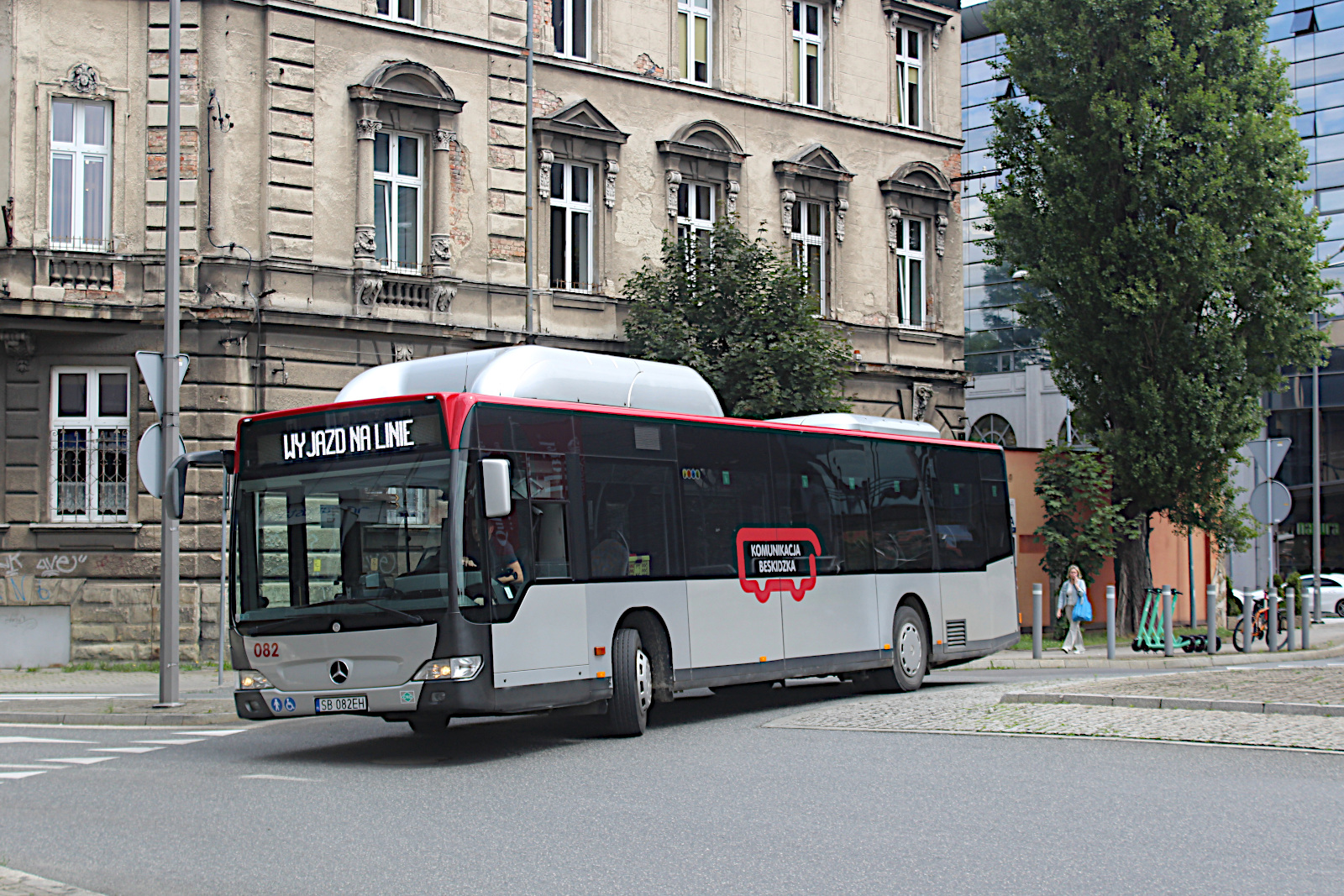 Mercedes-Benz O530 CNG 082 Komunikacja Beskidzka