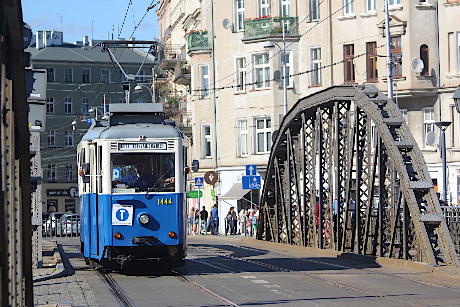 Konstal 4N1 1444 Klub Sympatyk�w Transportu Miejskiego - Wroc�aw