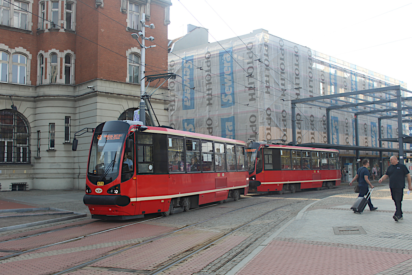 Konstal/T� 105N-AC 675 Tramwaje �l�skie S.A. - Chorz�w