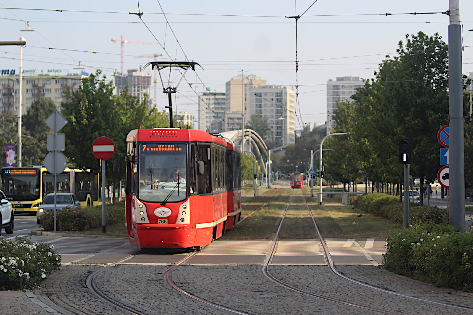 Konstal/MPK 105N-2K 766 Tramwaje �l�skie S.A. - Chorz�w