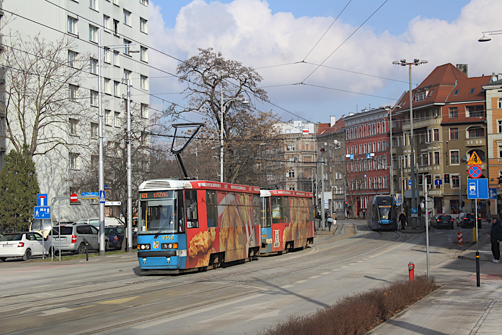Konstal 105NWr 2358 MPK Wroc�aw