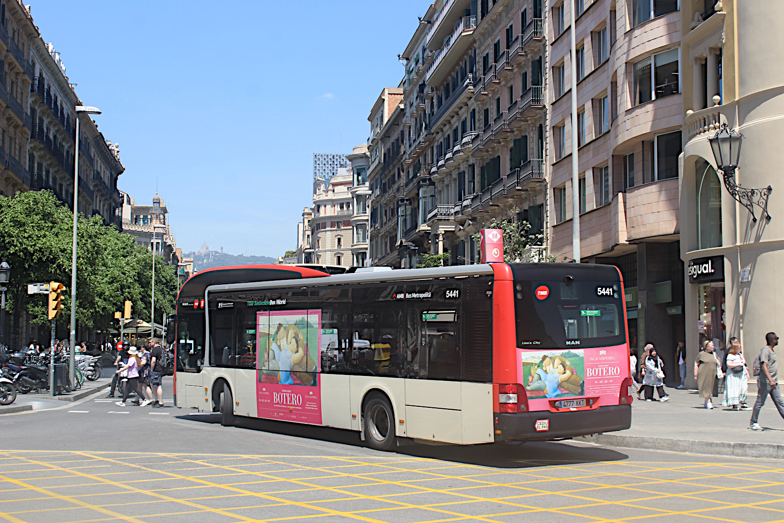 Man Lions City Hybrid 5441 TMB Barcelona