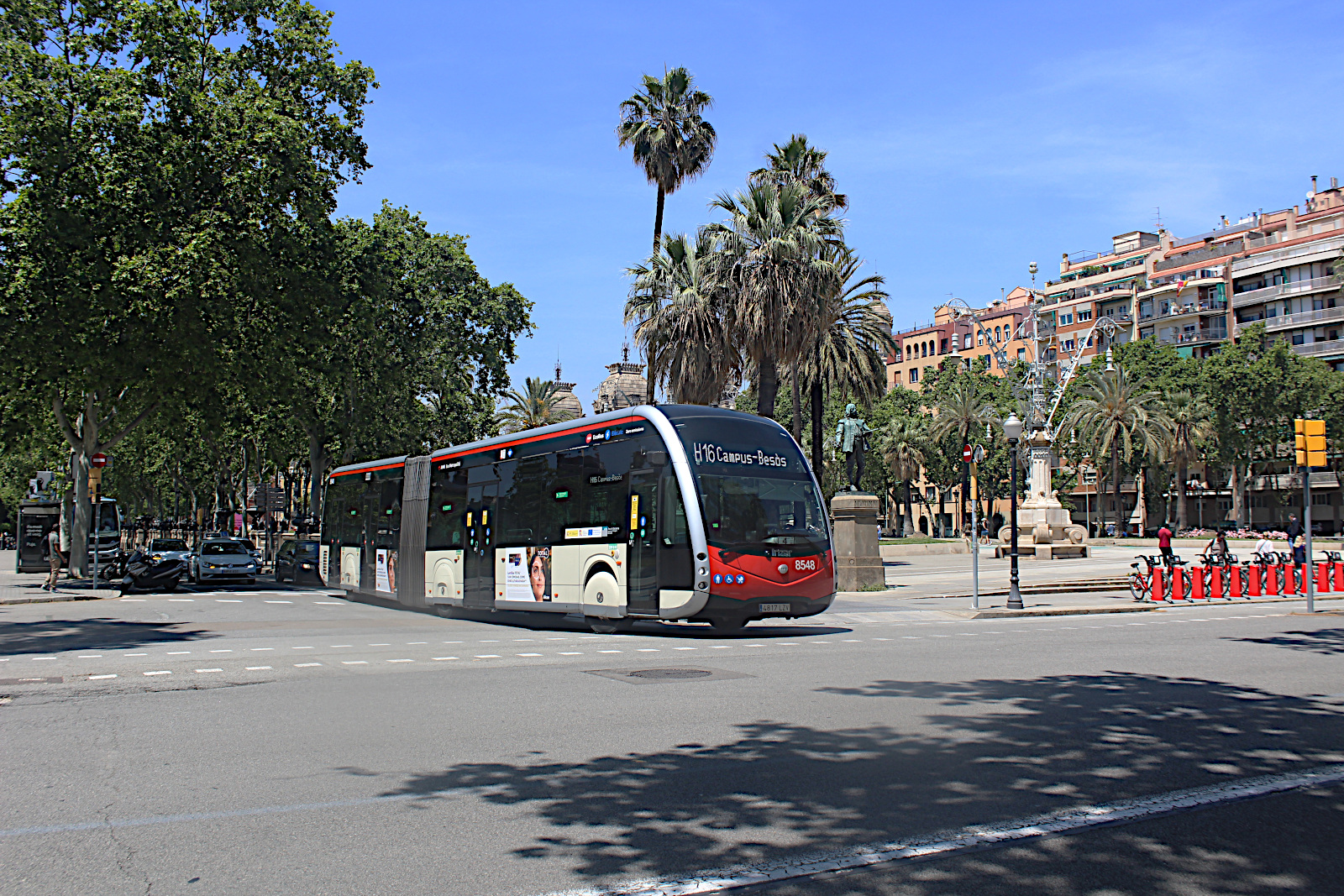 Irizar ie tram 18m 8548 TMB Barcelona
