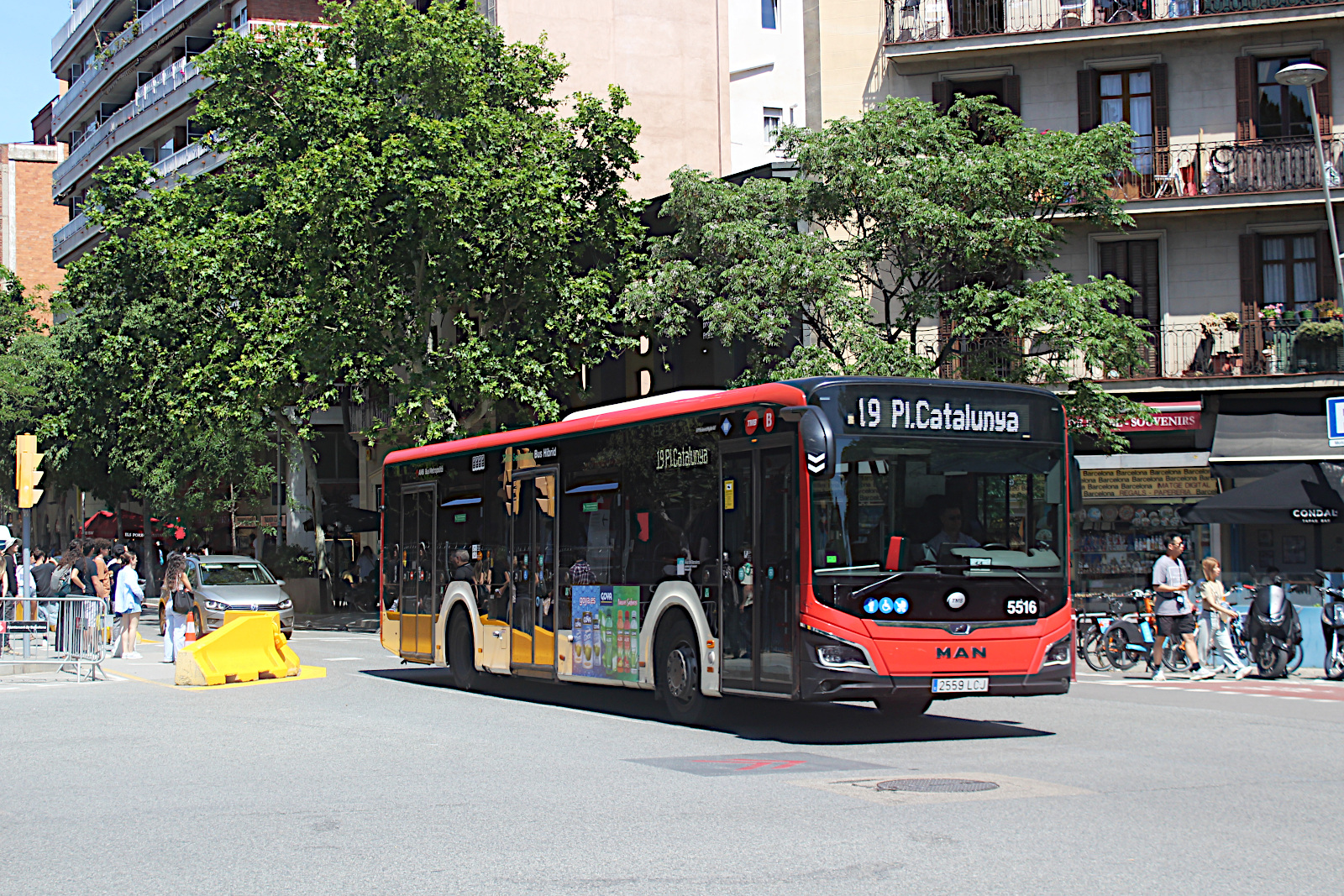 MAN Lions City 12C Efficient Hybrid 5516 TMB Barcelona