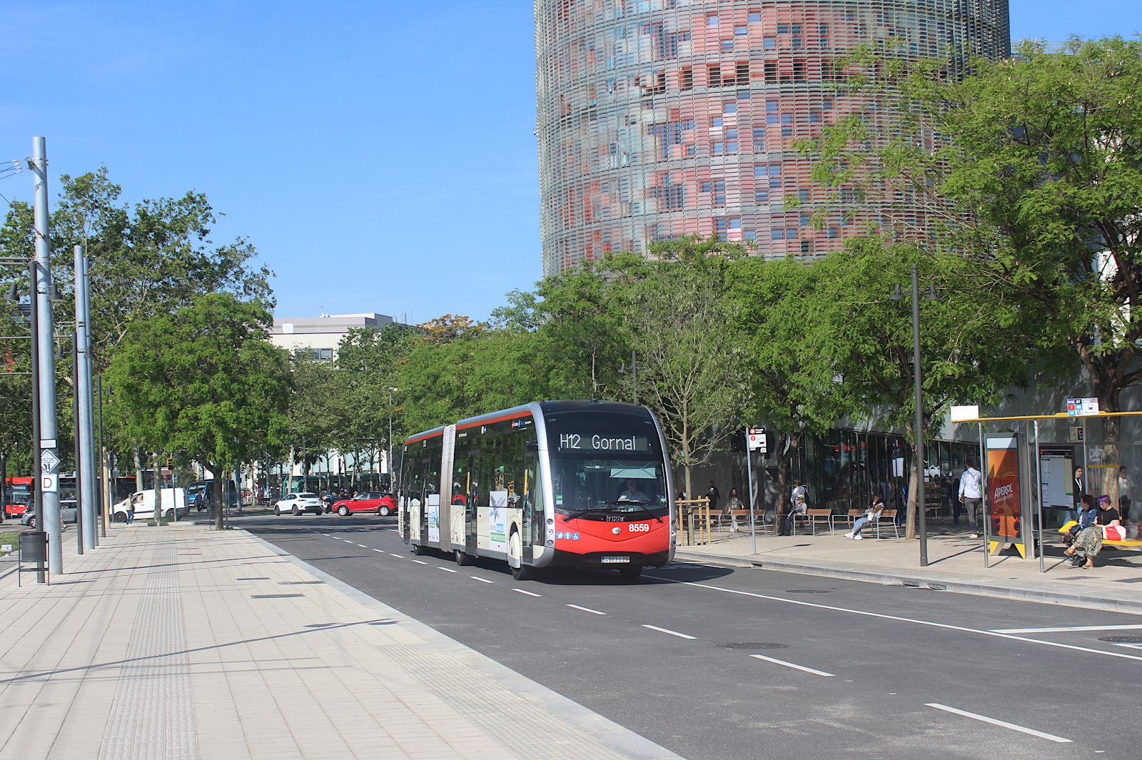 Irizar ie tram 18m 8559 TMB Barcelona