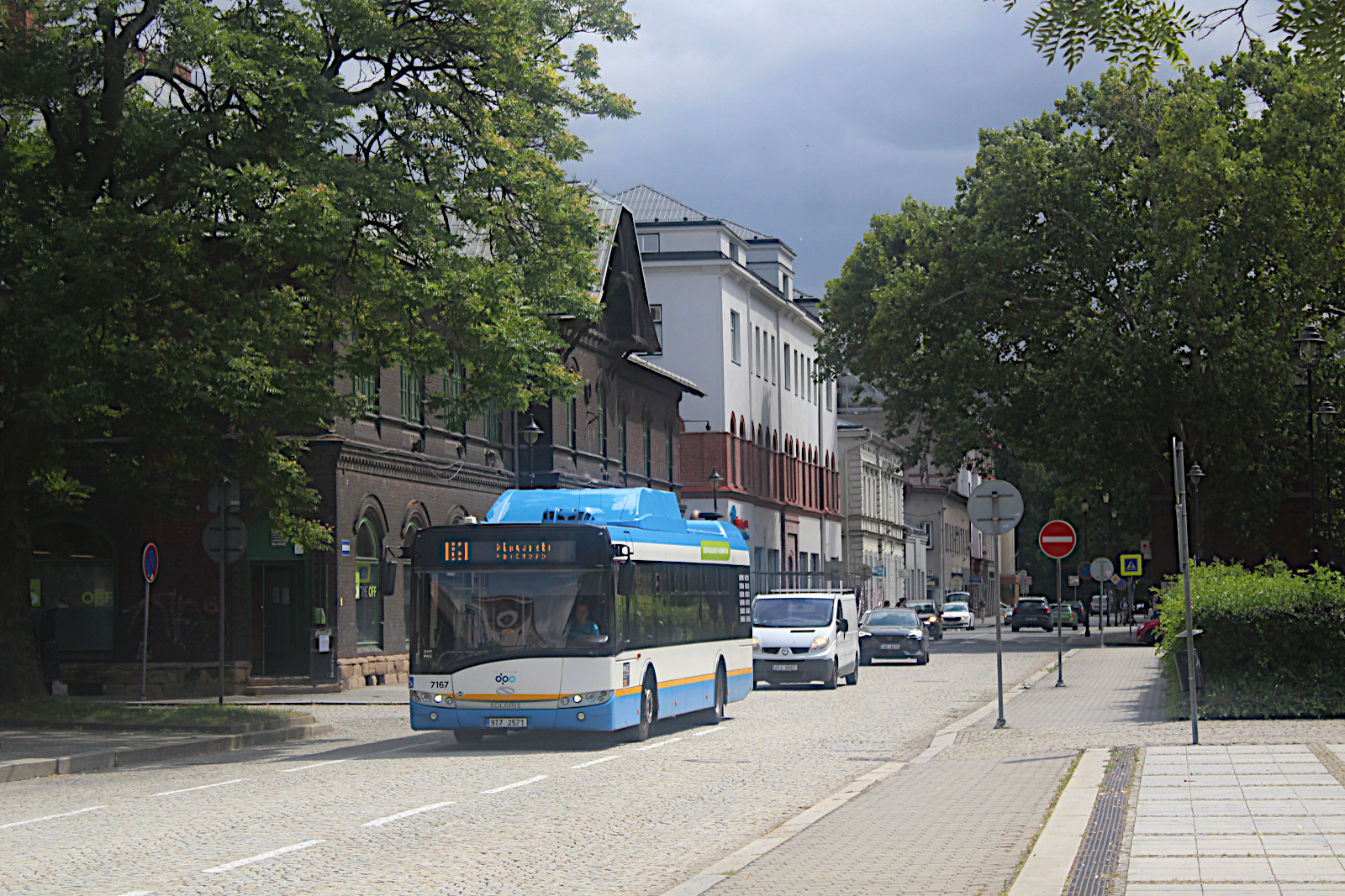 Solaris Urbino 12 CNG 7167 Dopravn� podnik Ostrava