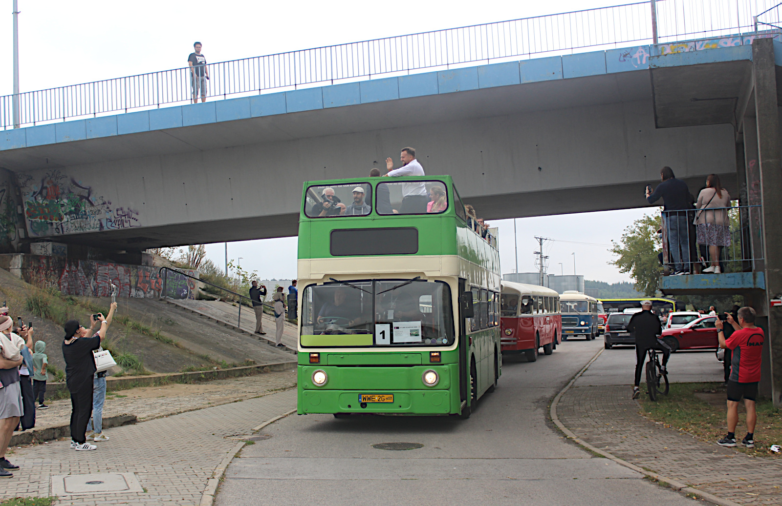 Leyland Atlantean AN68.1R / Park Royal WWE 2G Double-Decker Pawe� Ilnicki - Warszawa