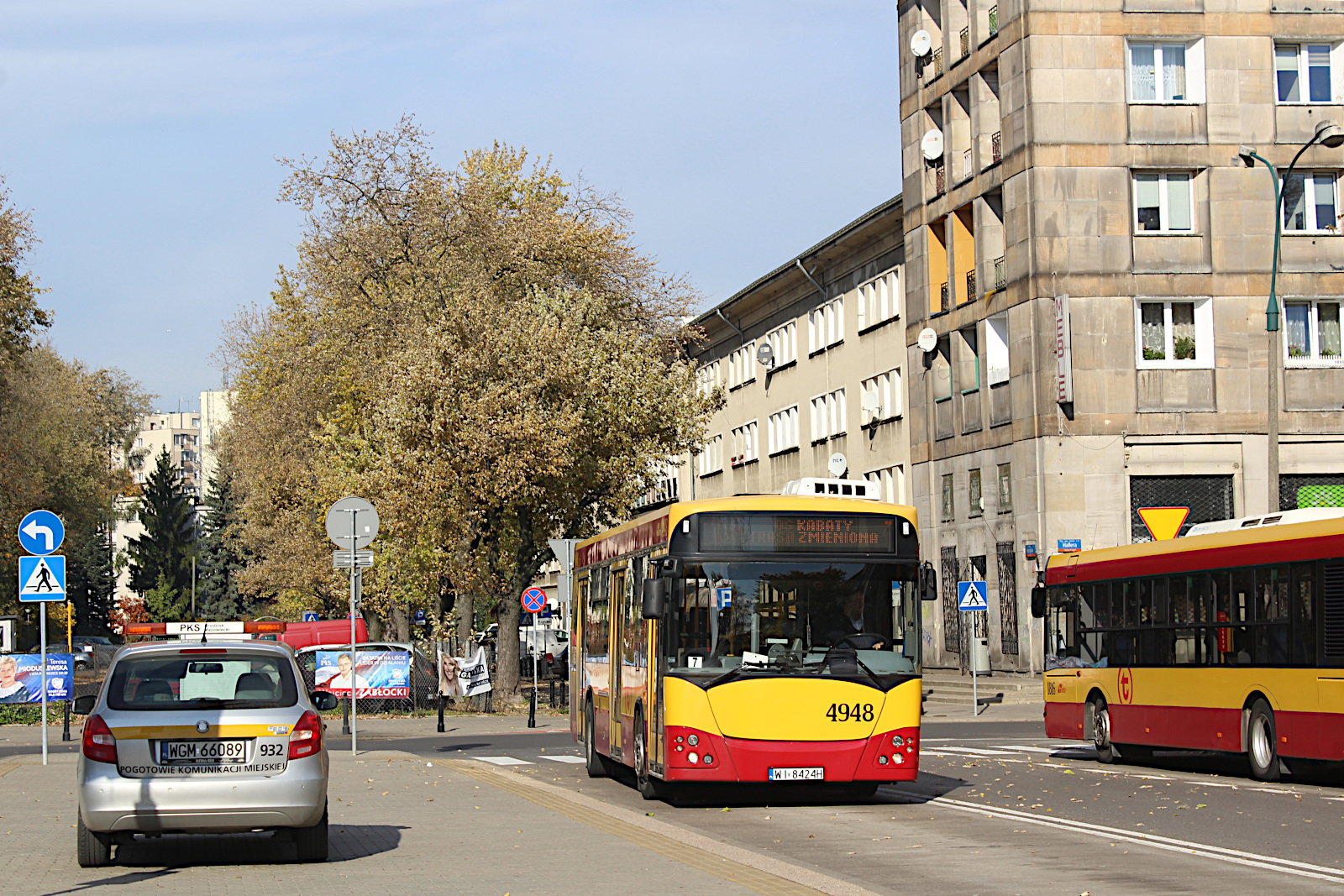 Jelcz M121I4 4948 MZA Warszawa