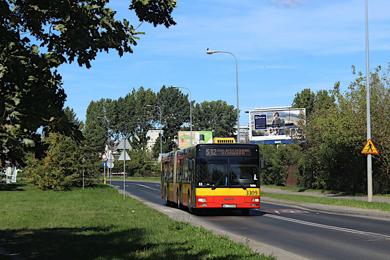 MAN NG313 3309 MZA Warszawa