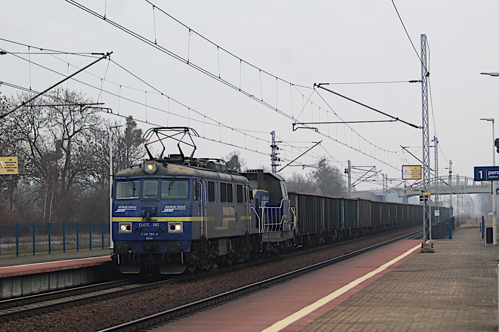 EU07E 083 Majkoltrans Polska