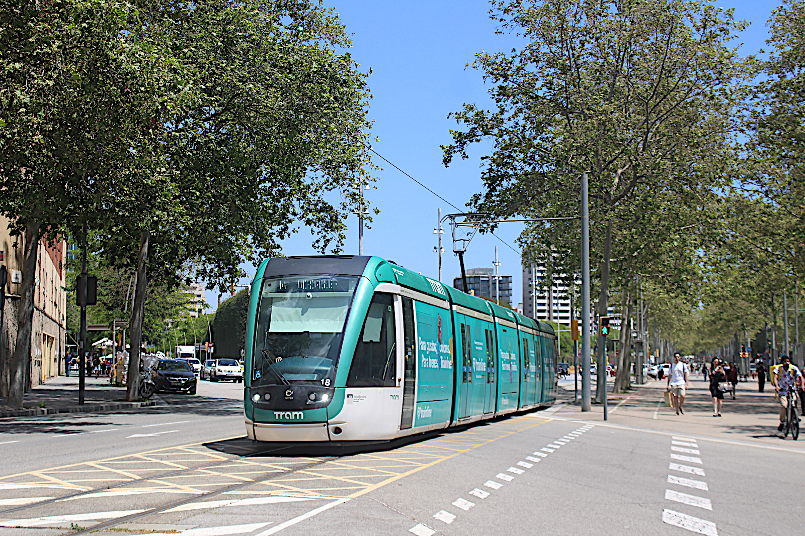 Alstom Citadis 302 18 Tramvia Metropolità, S.A. - Barcelona