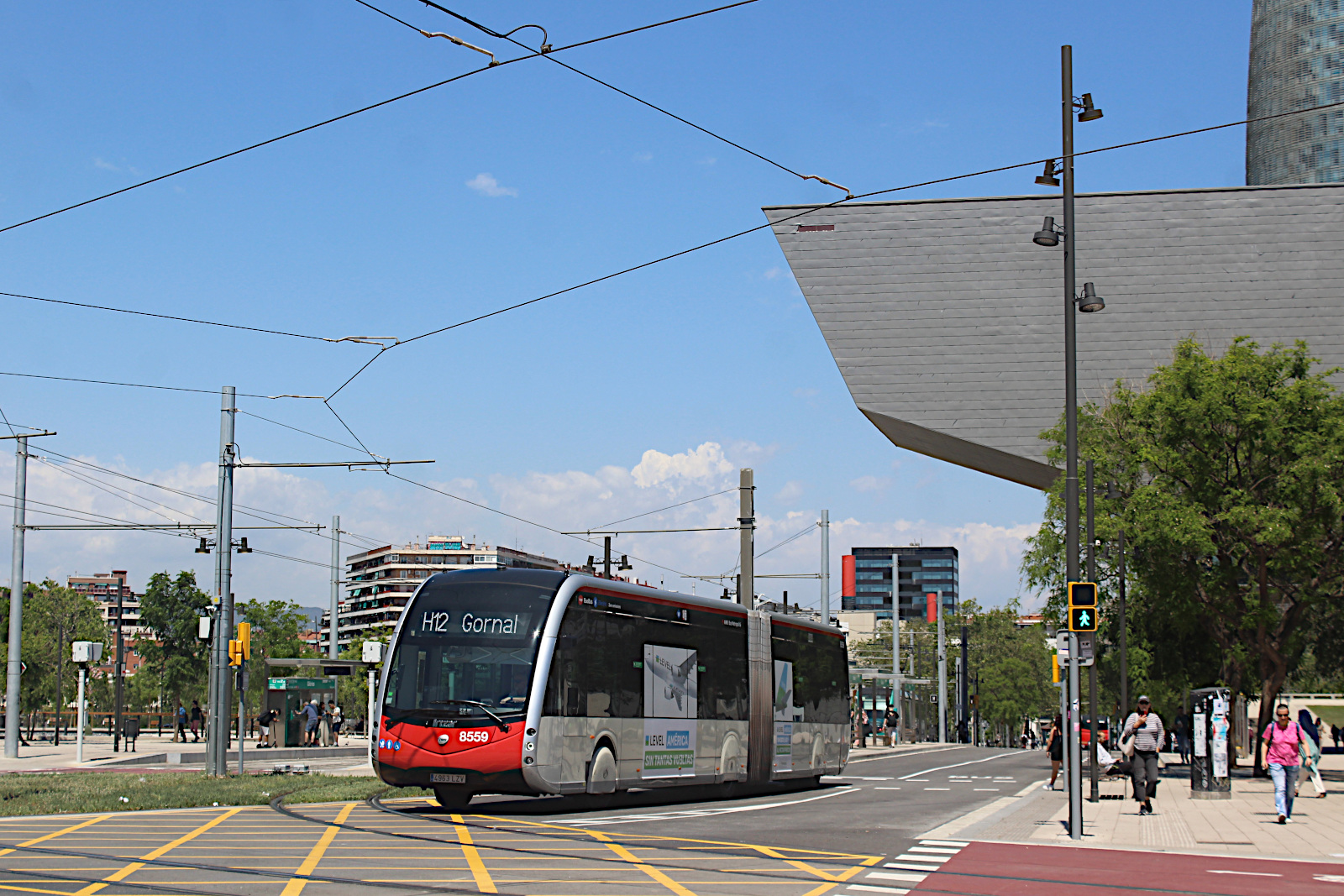Irizar ie tram 18m 8559 TMB Barcelona