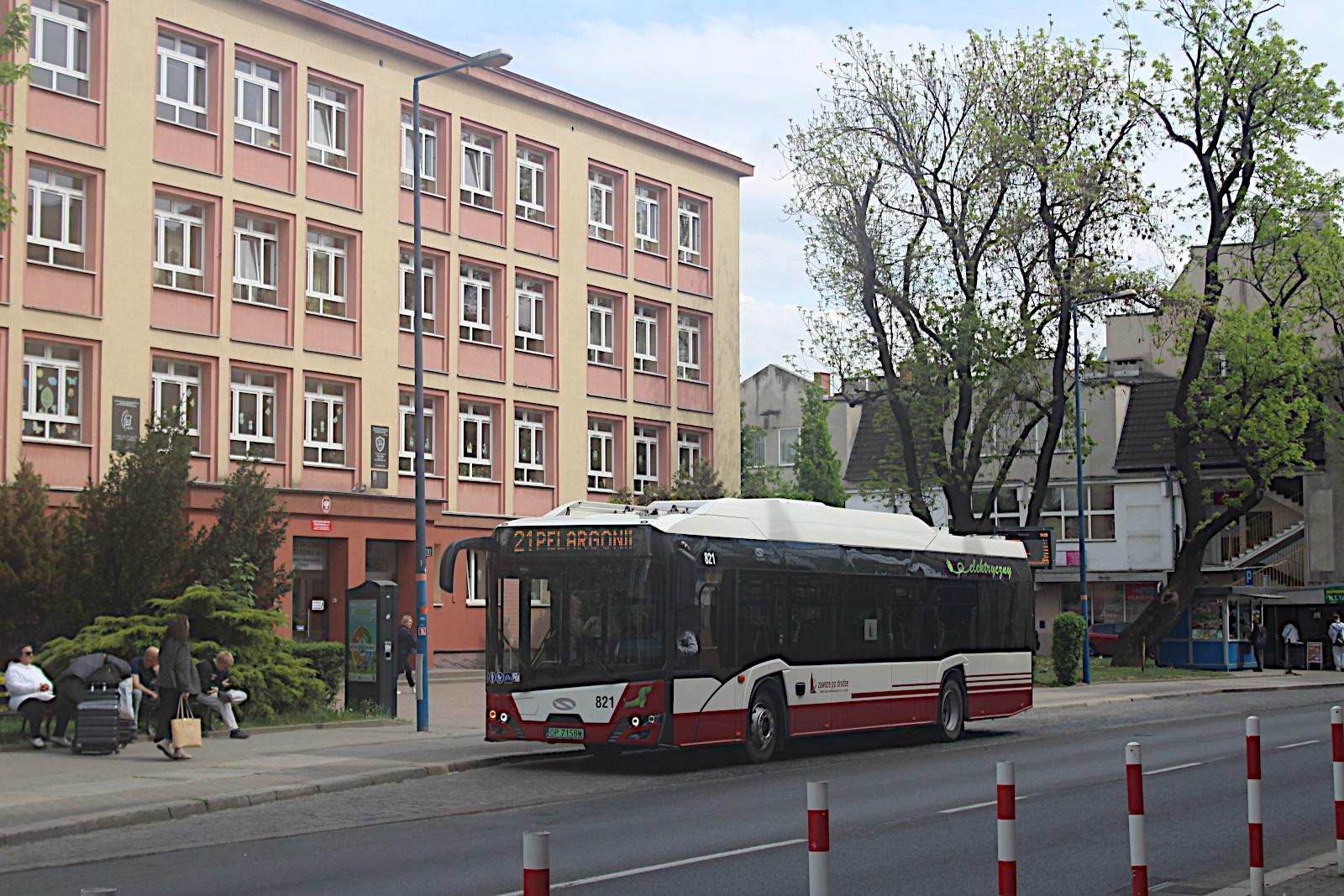 Solaris Urbino 12 electric 821 MZK Opole
