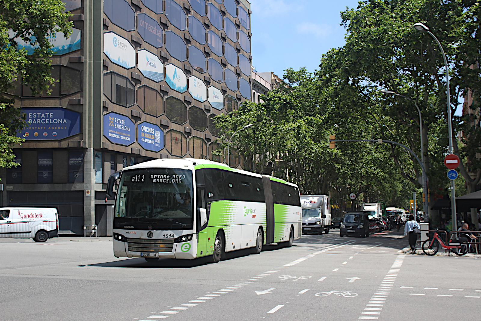 Scania K360IA 6x2/2 NB / Sunsundegui SB3-18M 1514 Grupo Moventis / Empresa Casas Sa - Mataro