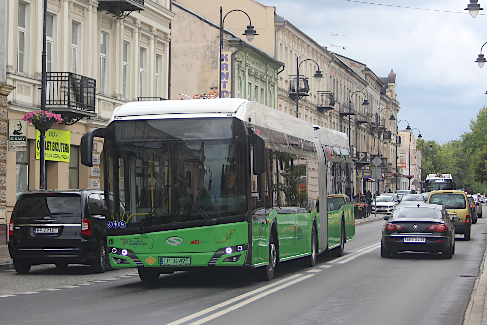 Solaris Urbino 18 electric 49 MZK Piotrk�w Trybunalski