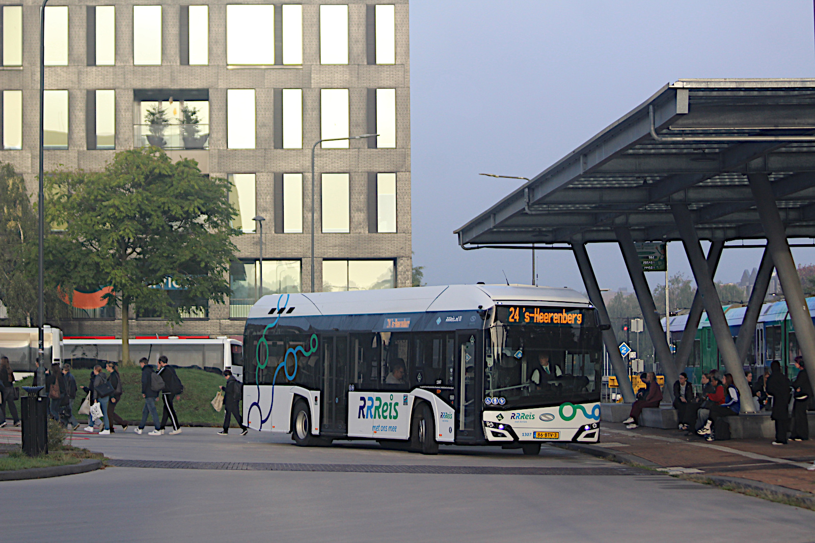 Solaris Urbino 12 hydrogen 1307 Arriva Personenvervoer Nederland BV