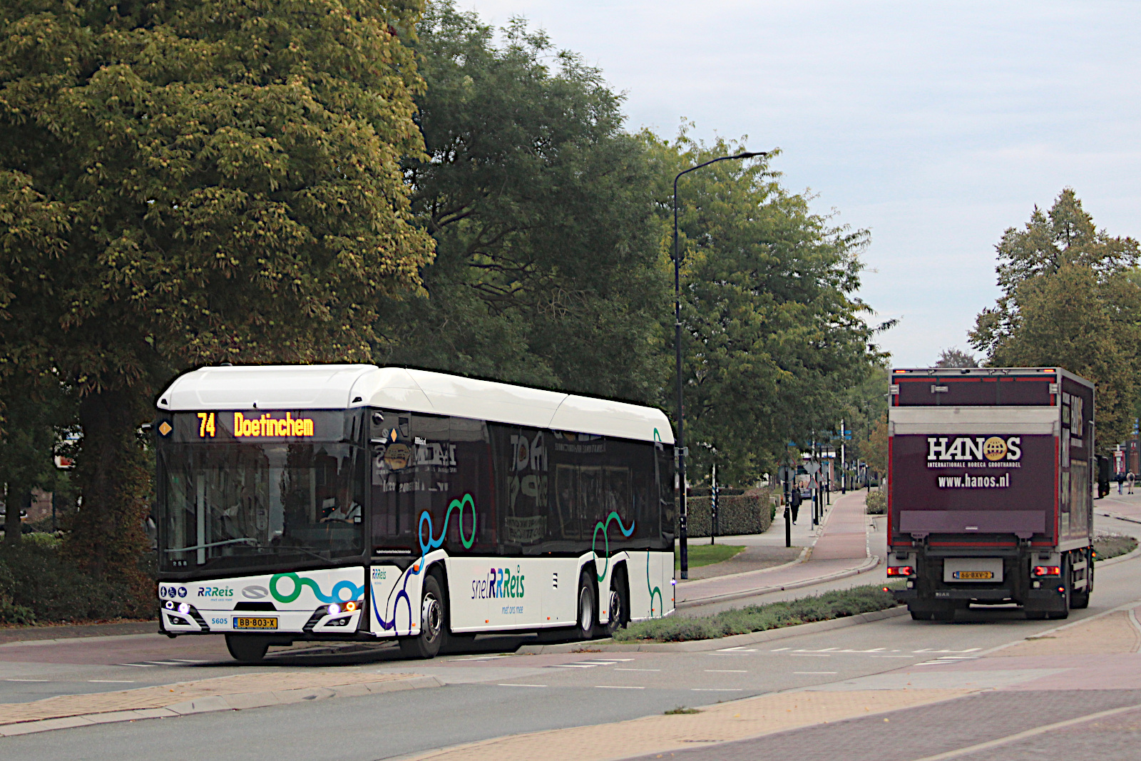 Solaris Urbino 15 LE electric 5605 Arriva Personenvervoer Nederland BV