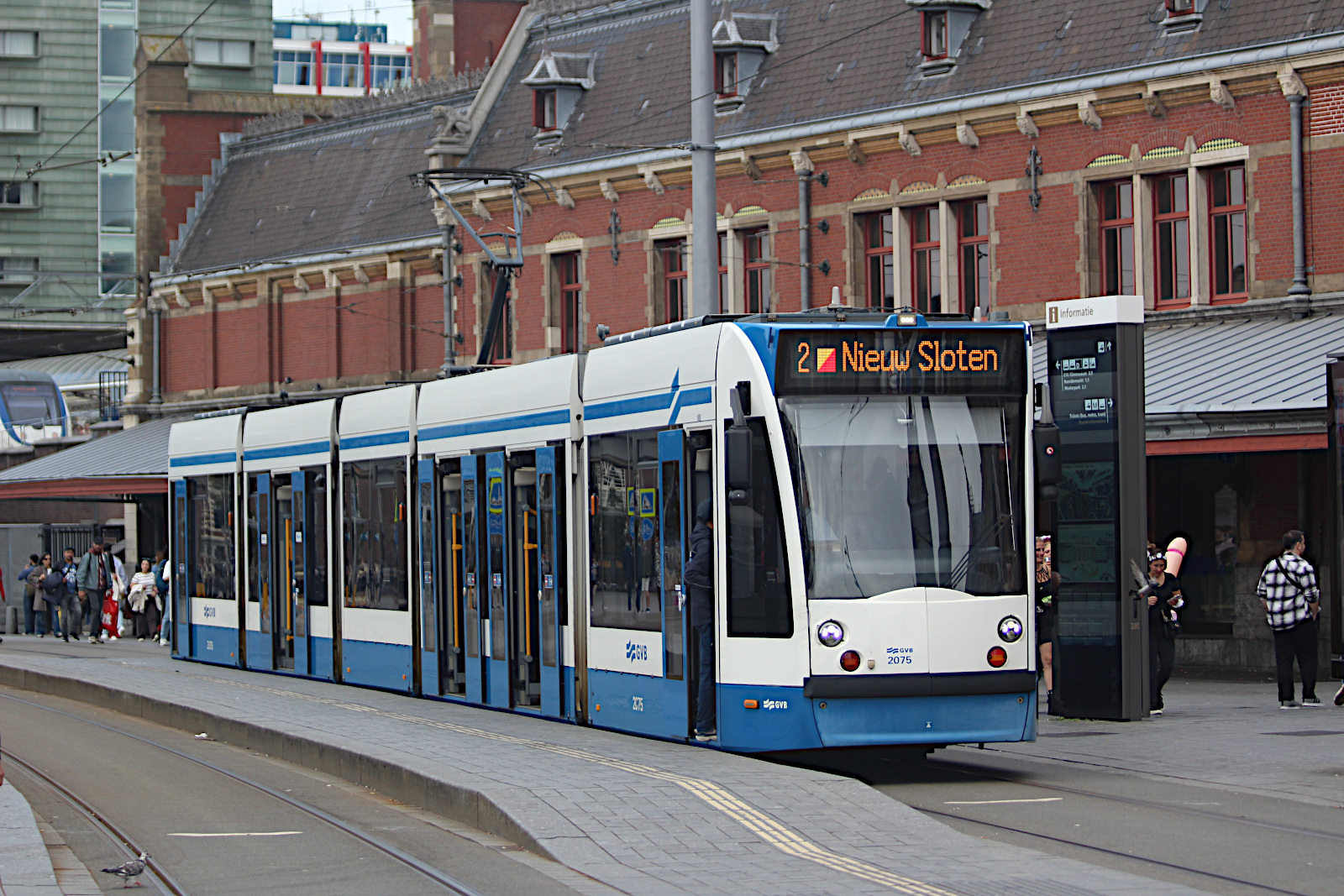 Siemens Combino 2075 GVB Amsterdam